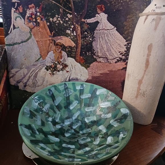 Large Handmade Art Pottery Studio Bowl 🥣Signed by Phillip,Vintage Gift Item.🎁 - Picture 16 of 16